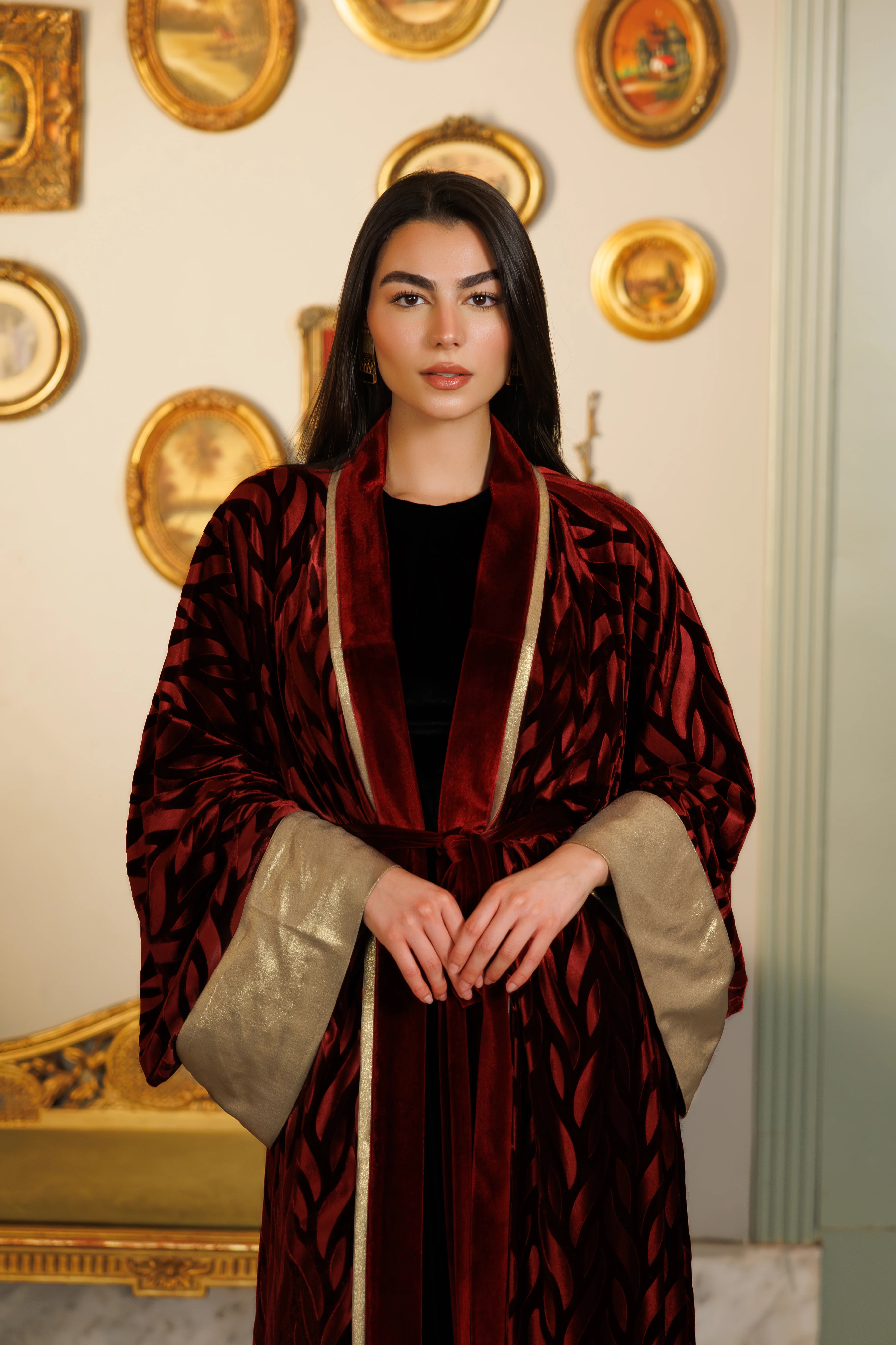 Bella Kaftan | Red - Image 4
