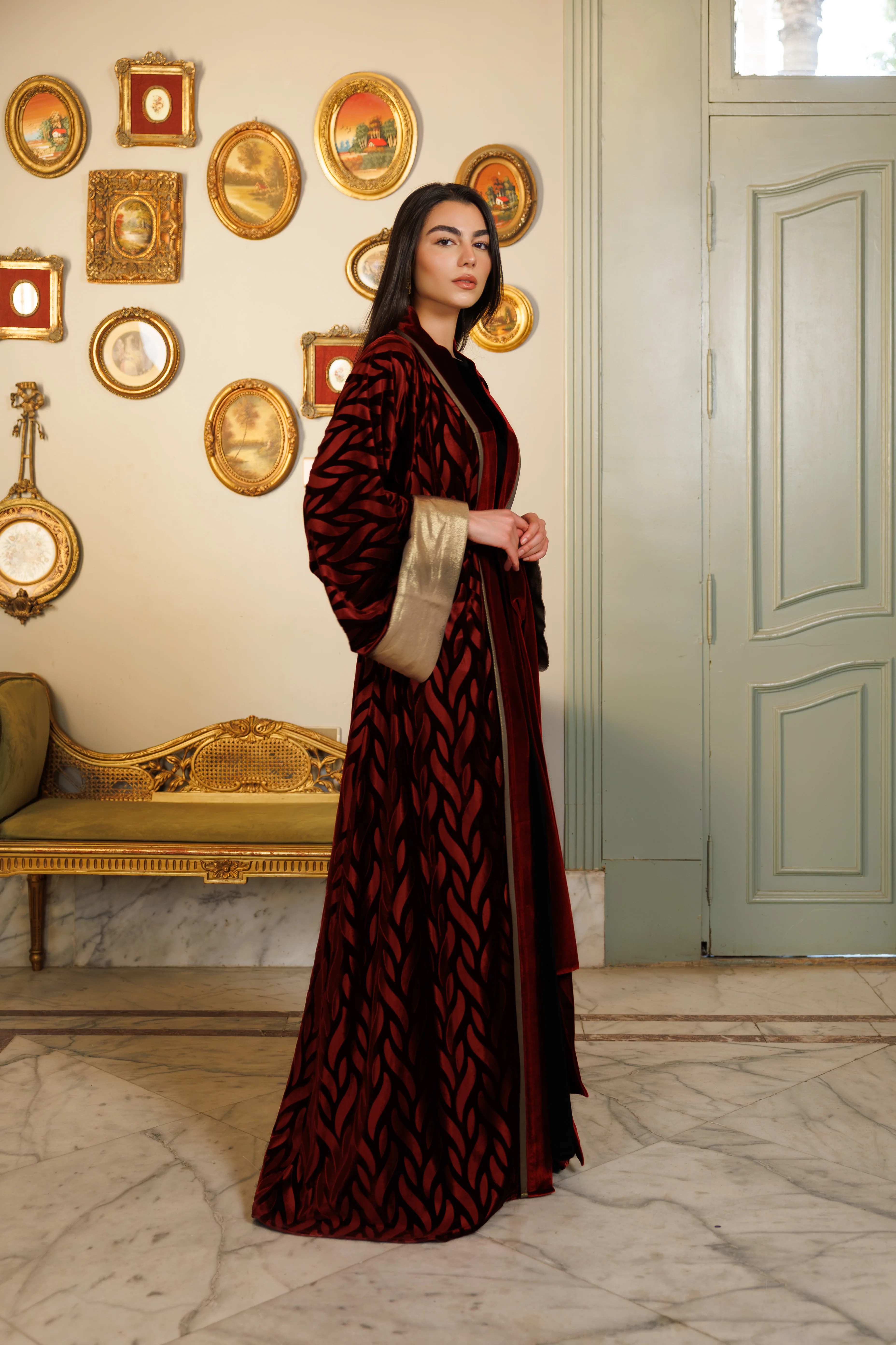 Bella Kaftan | Red - Image 6