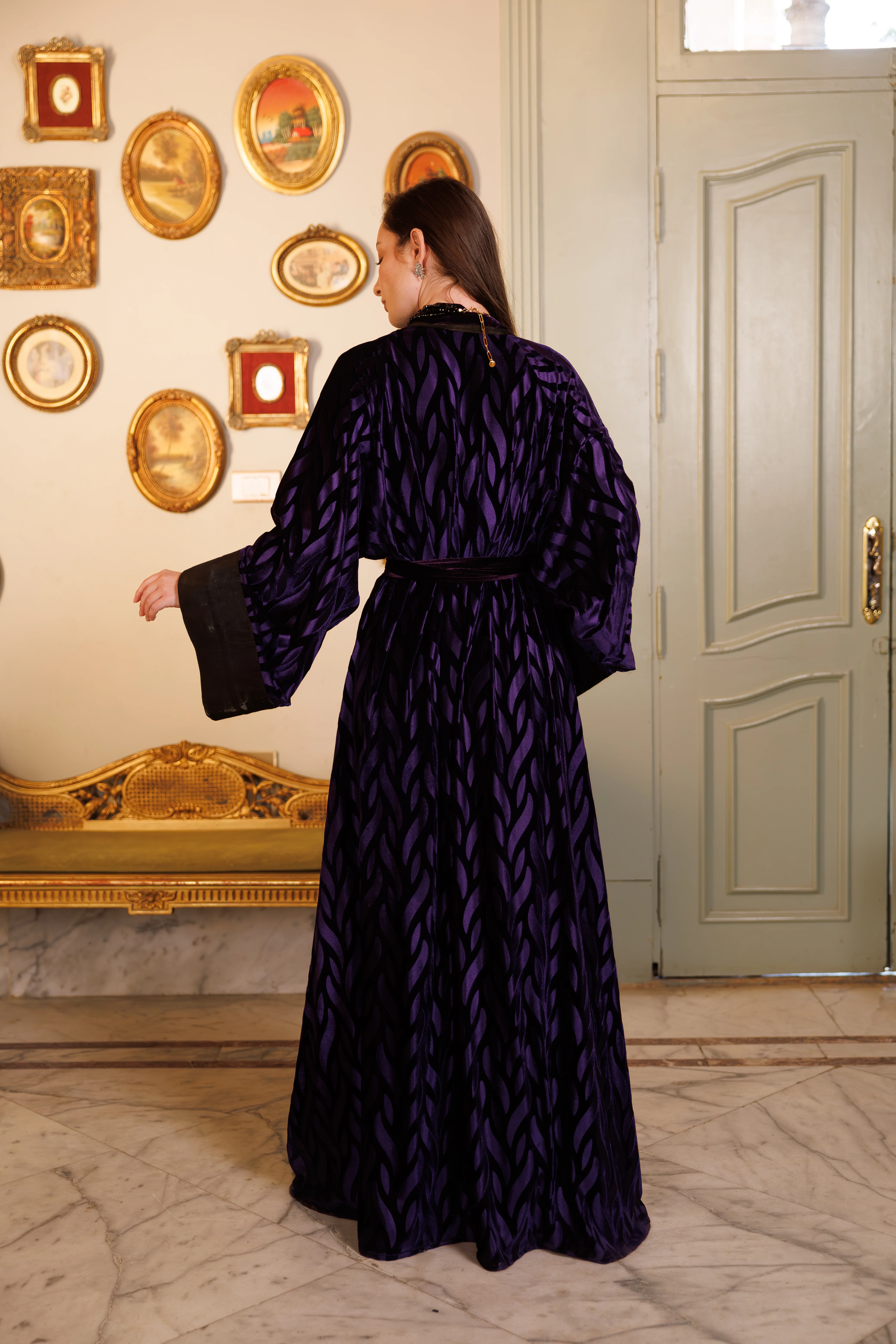 Bella Kaftan | Spanish Violet - Image 5