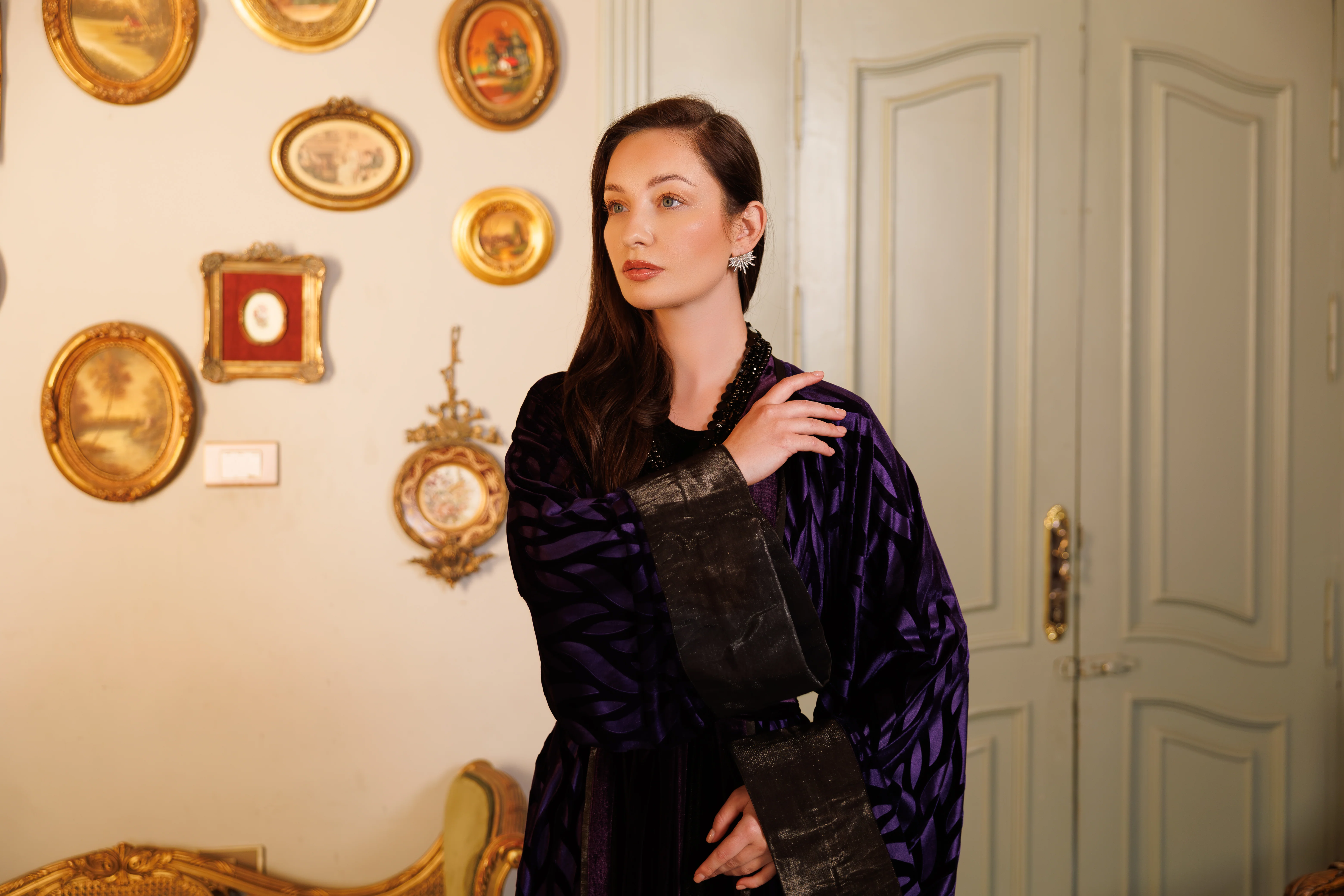 Bella Kaftan | Spanish Violet - Image 6