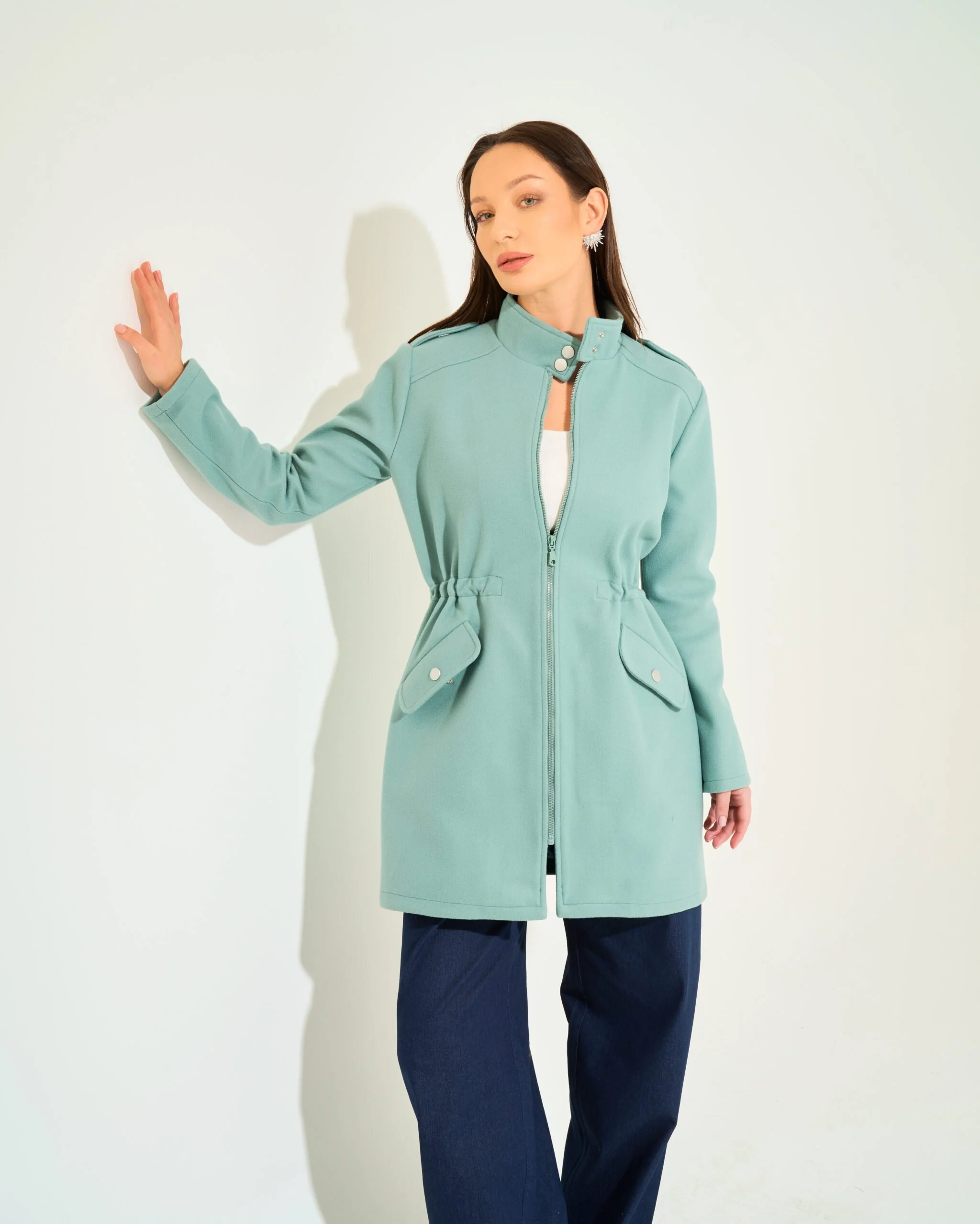 Bella Military Jacket | Mint - Image 4