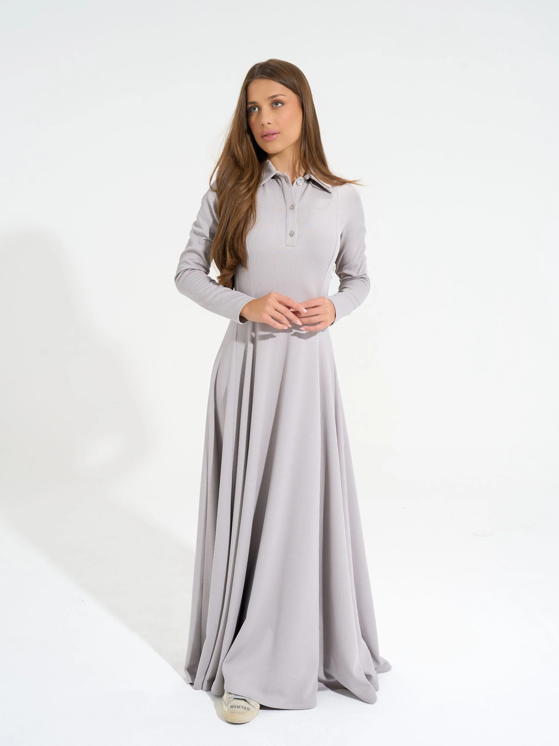 Diana Dress | Baby Grey - Image 8