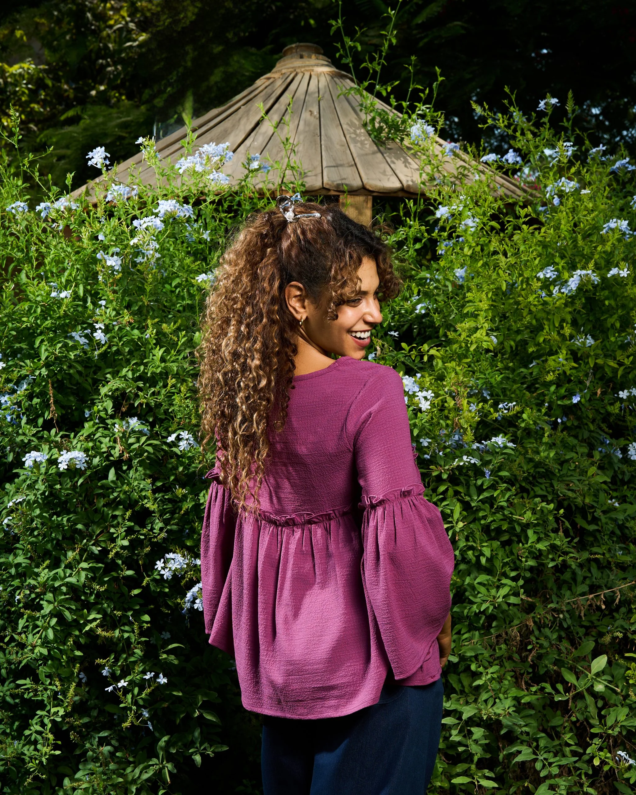 Dove Blouse | Heather Mauve - Image 3