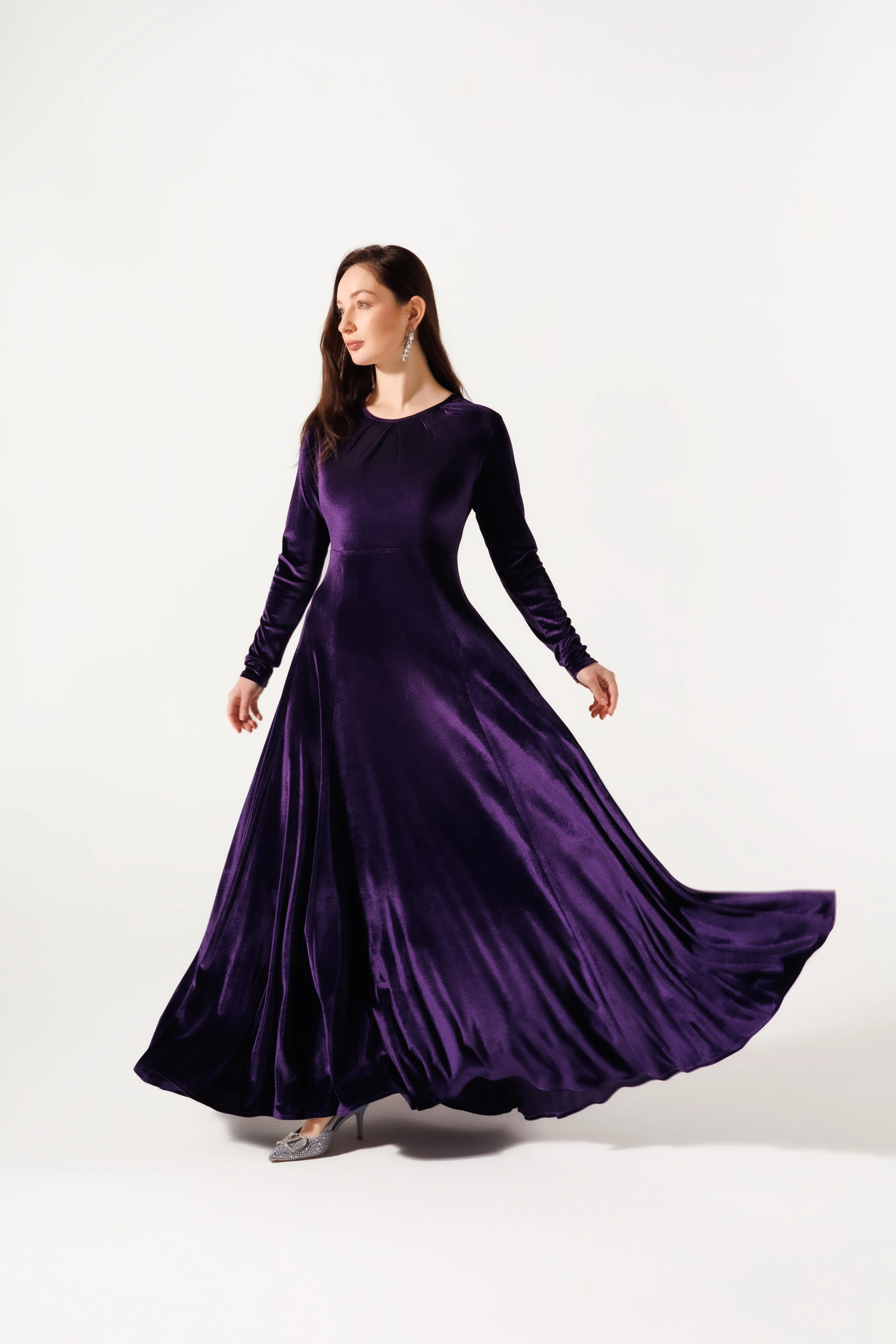 Malika Dress | Purple - Image 4