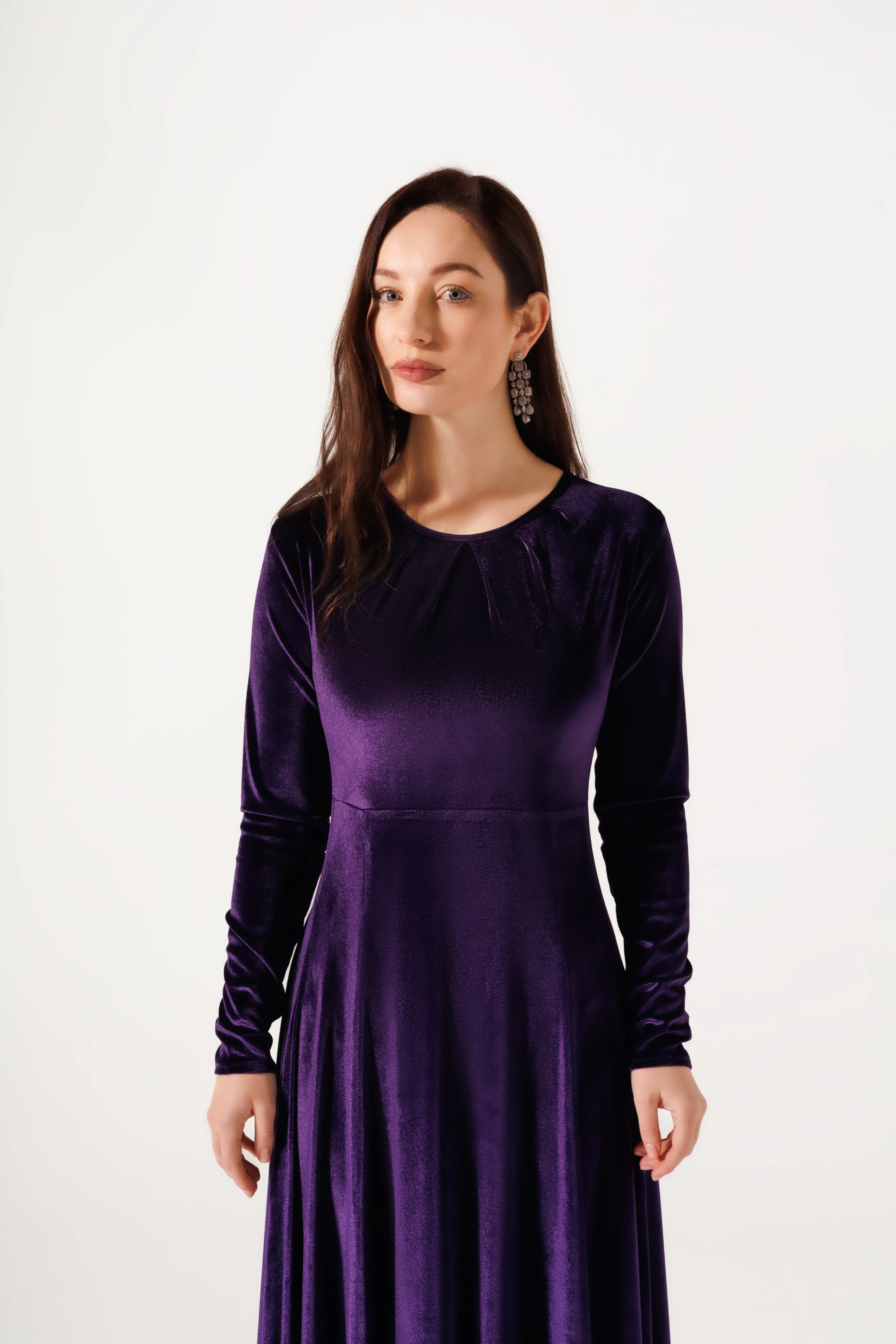 Malika Dress | Purple - Image 7