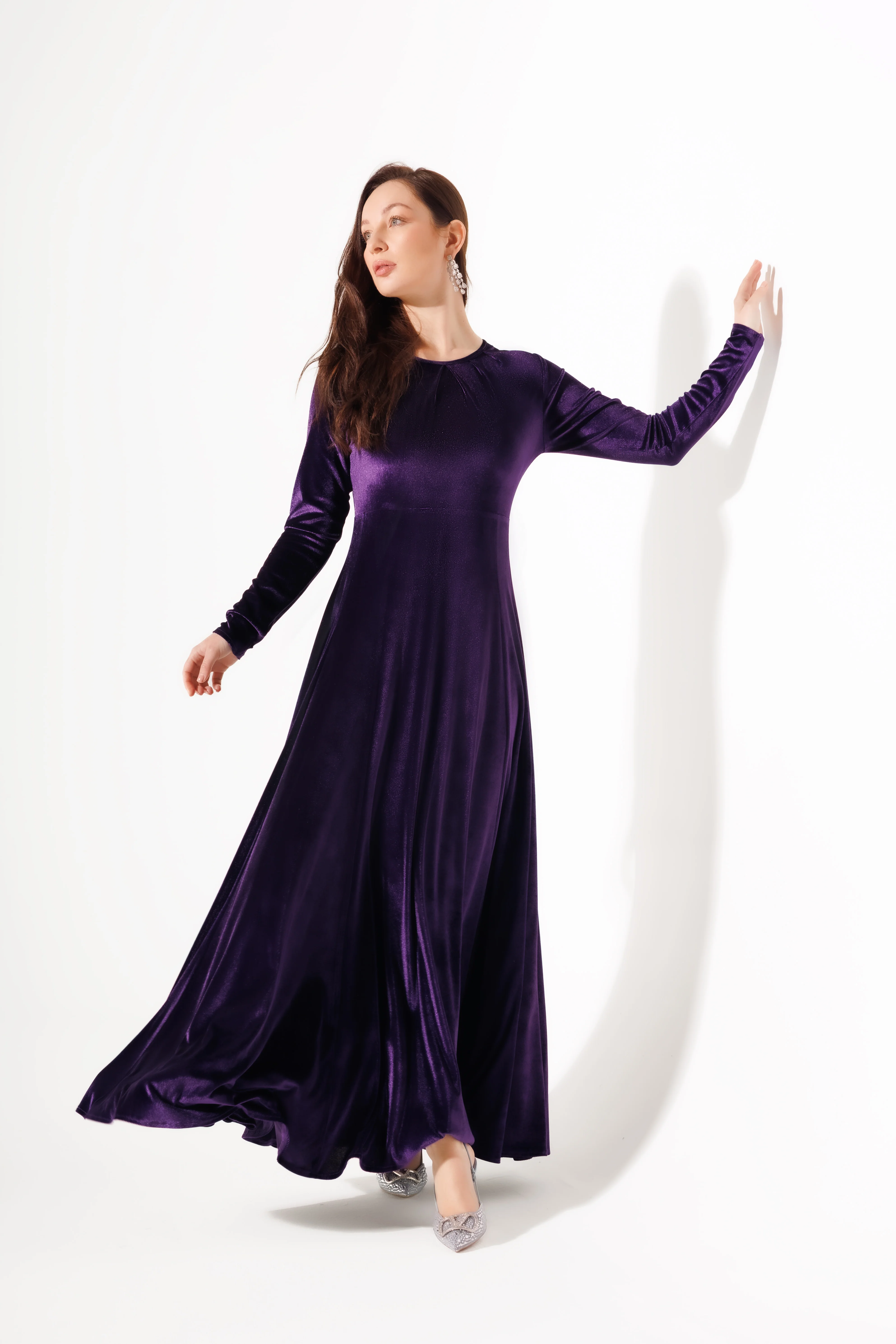 Malika Dress | Purple - Image 8