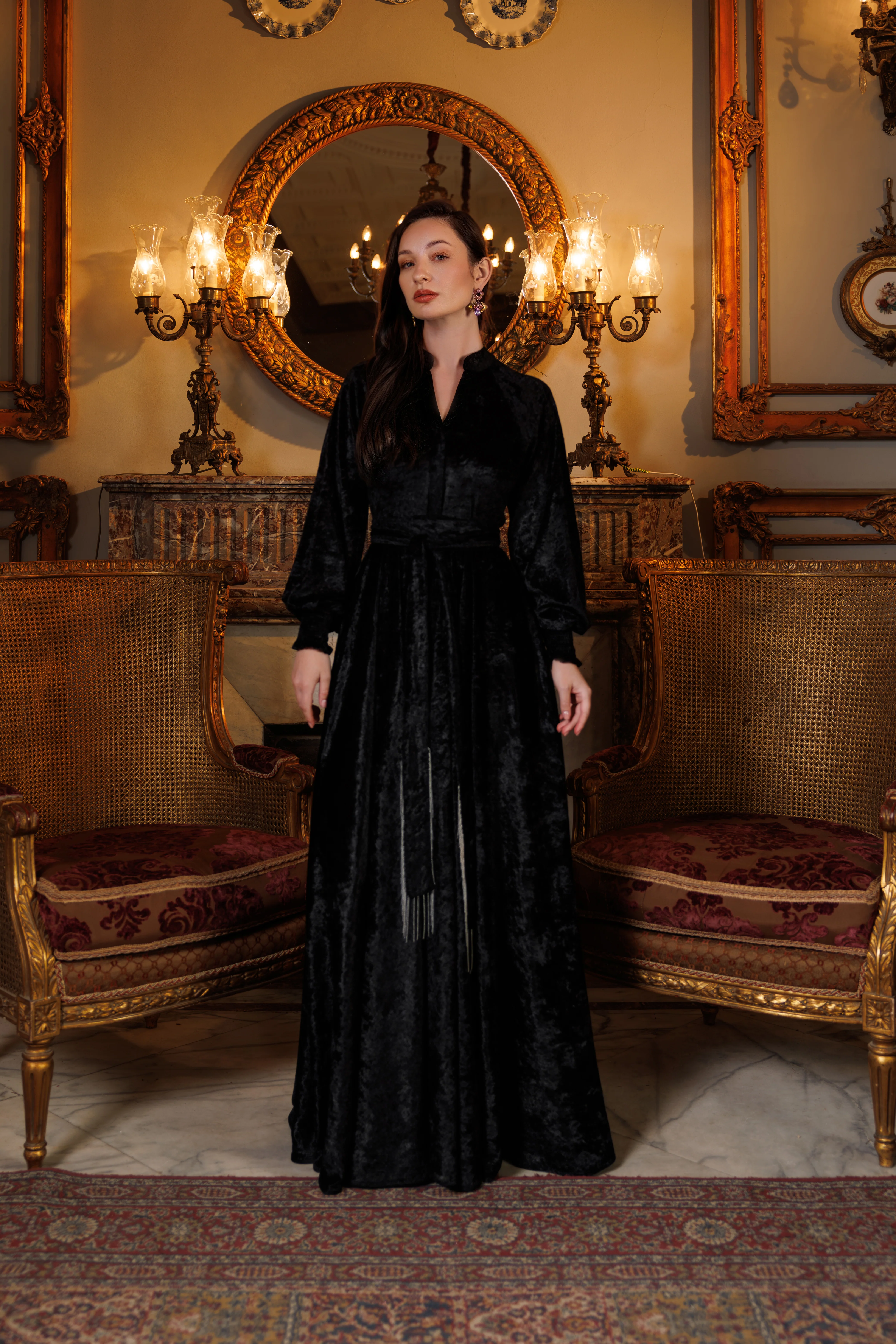 Raya Dress | Black - Image 3