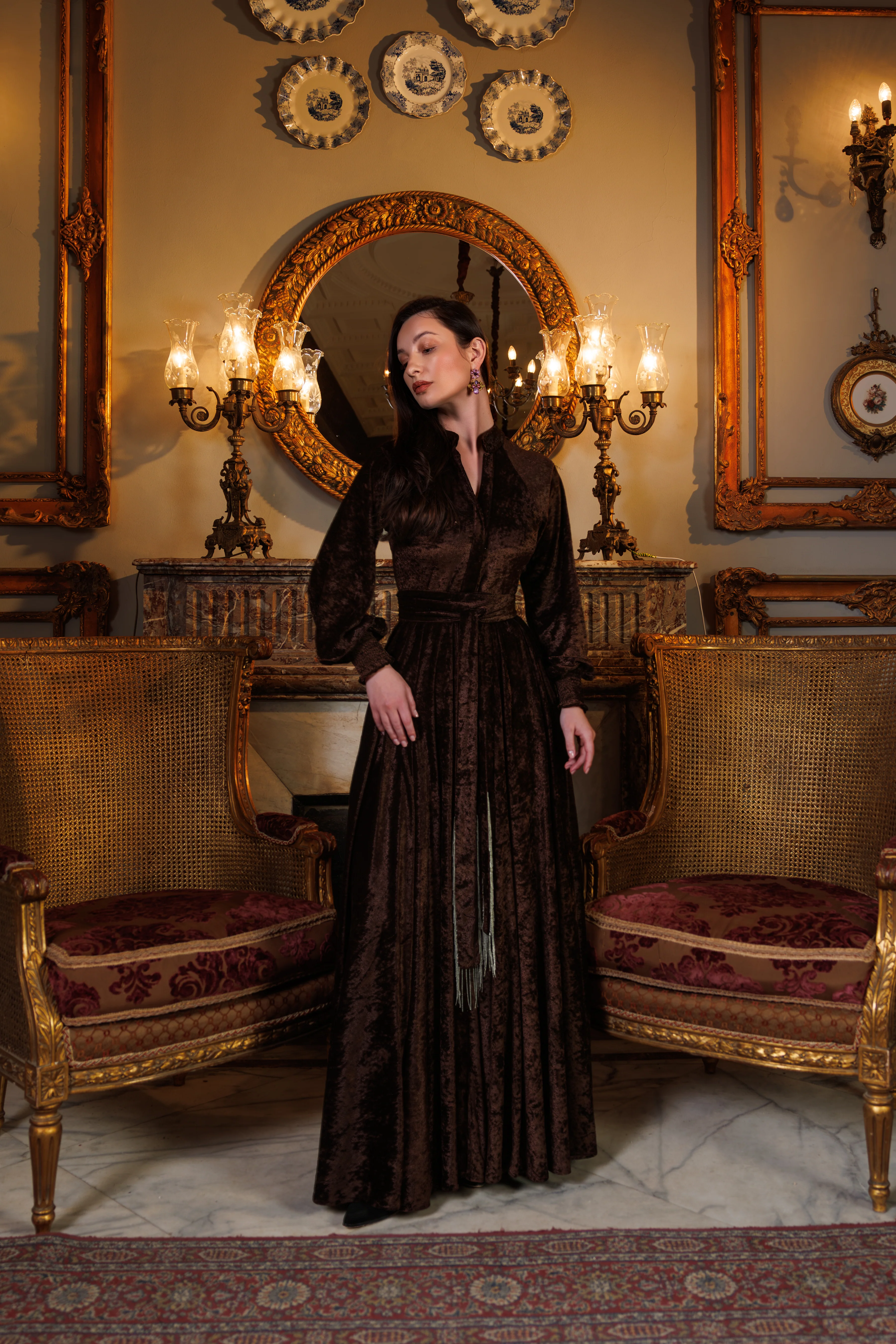 Raya Dress | Brown - Image 6