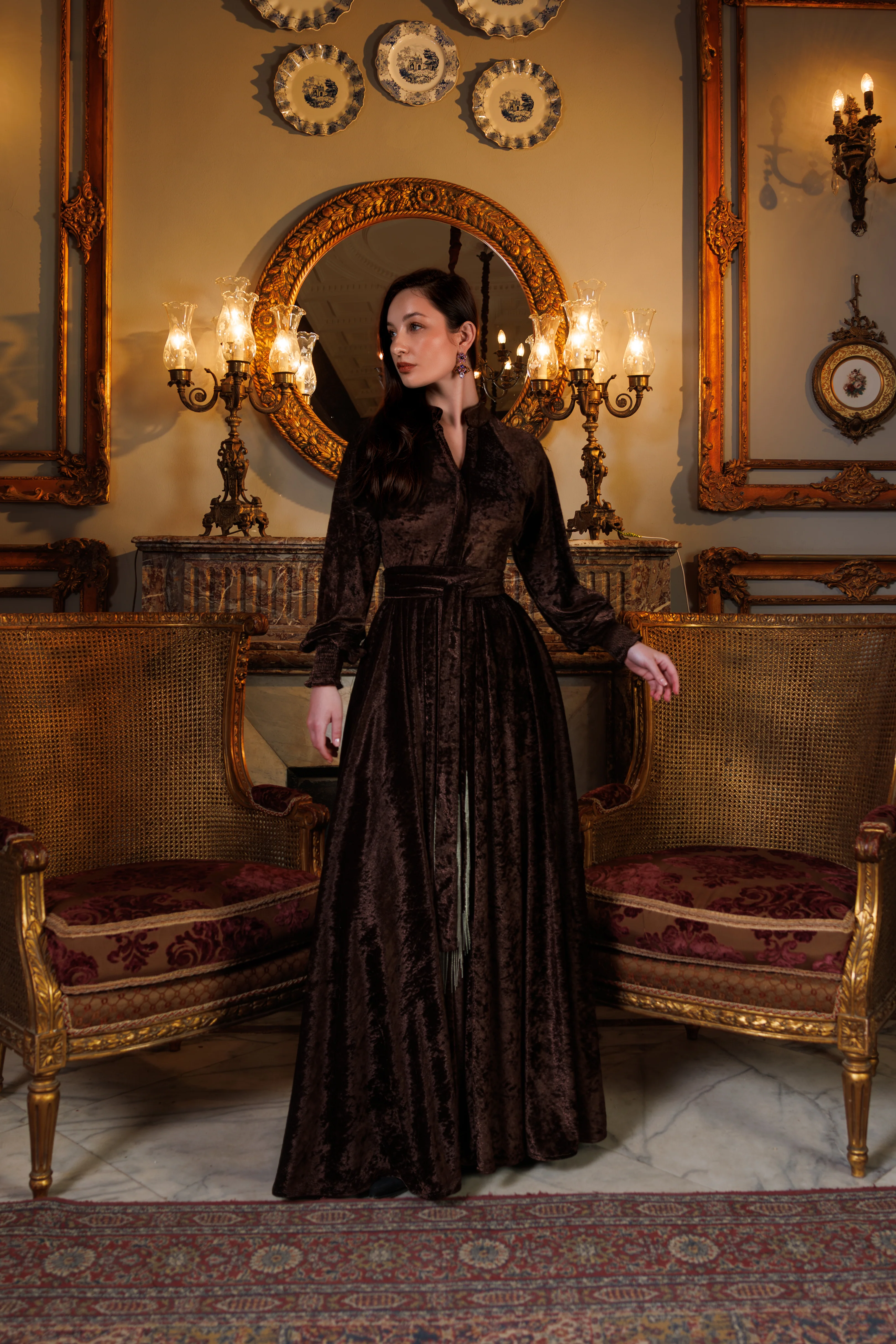 Raya Dress | Brown - Image 8