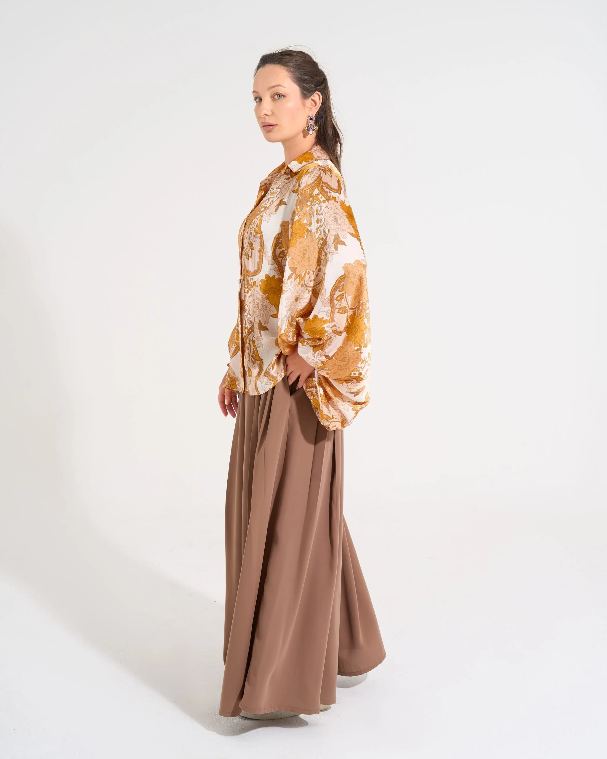 Robin Blouse | Caramel Milk - Image 4