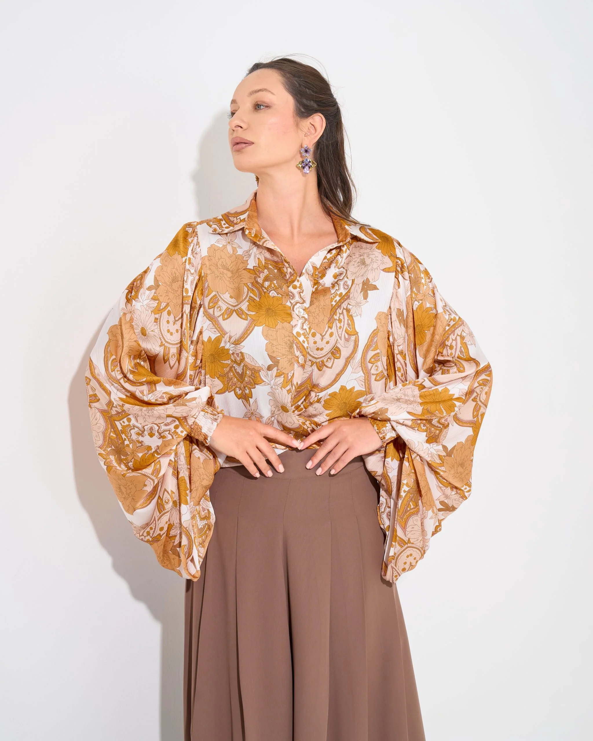Robin Blouse | Caramel Milk - Image 5
