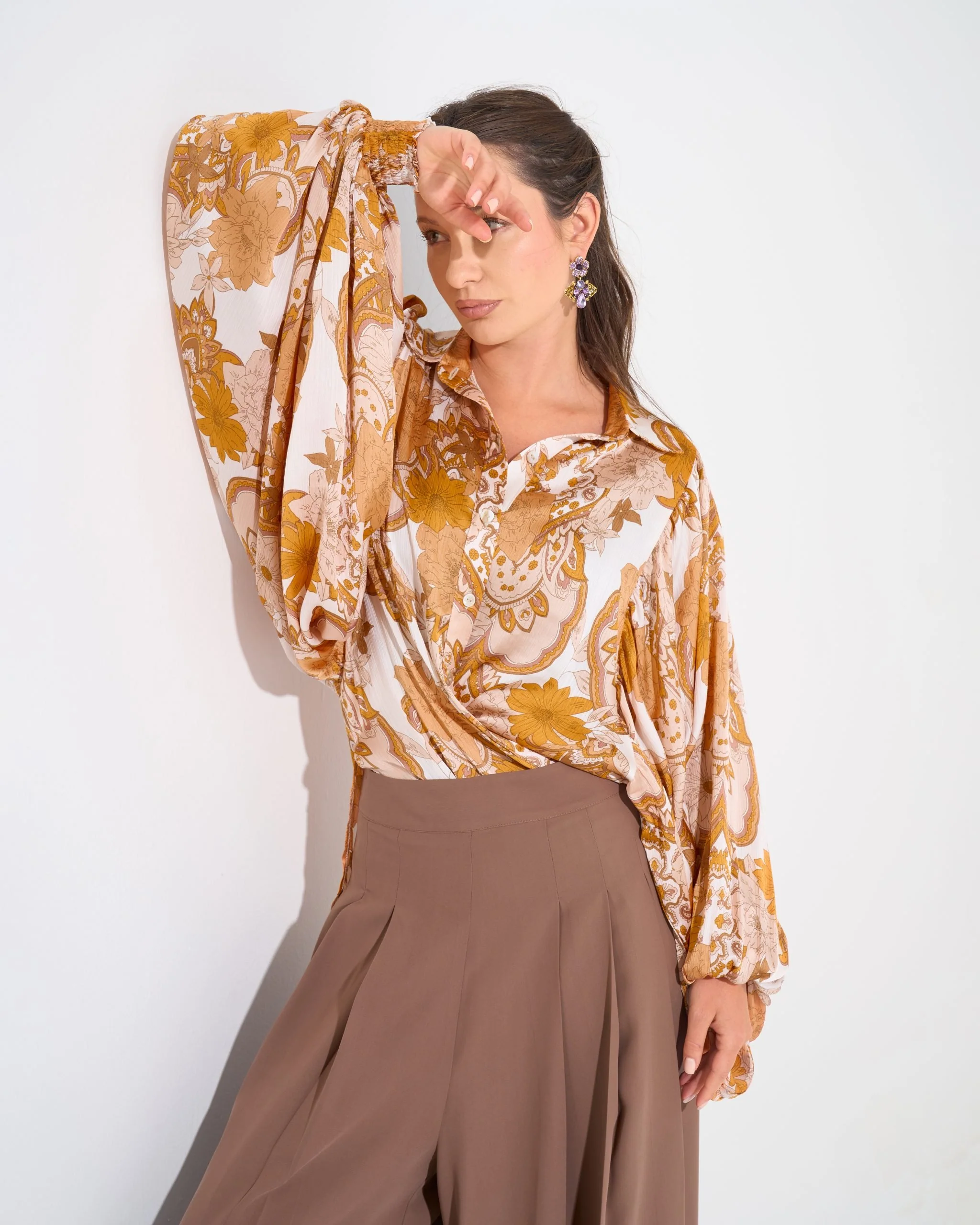 Robin Blouse | Caramel Milk - Image 6