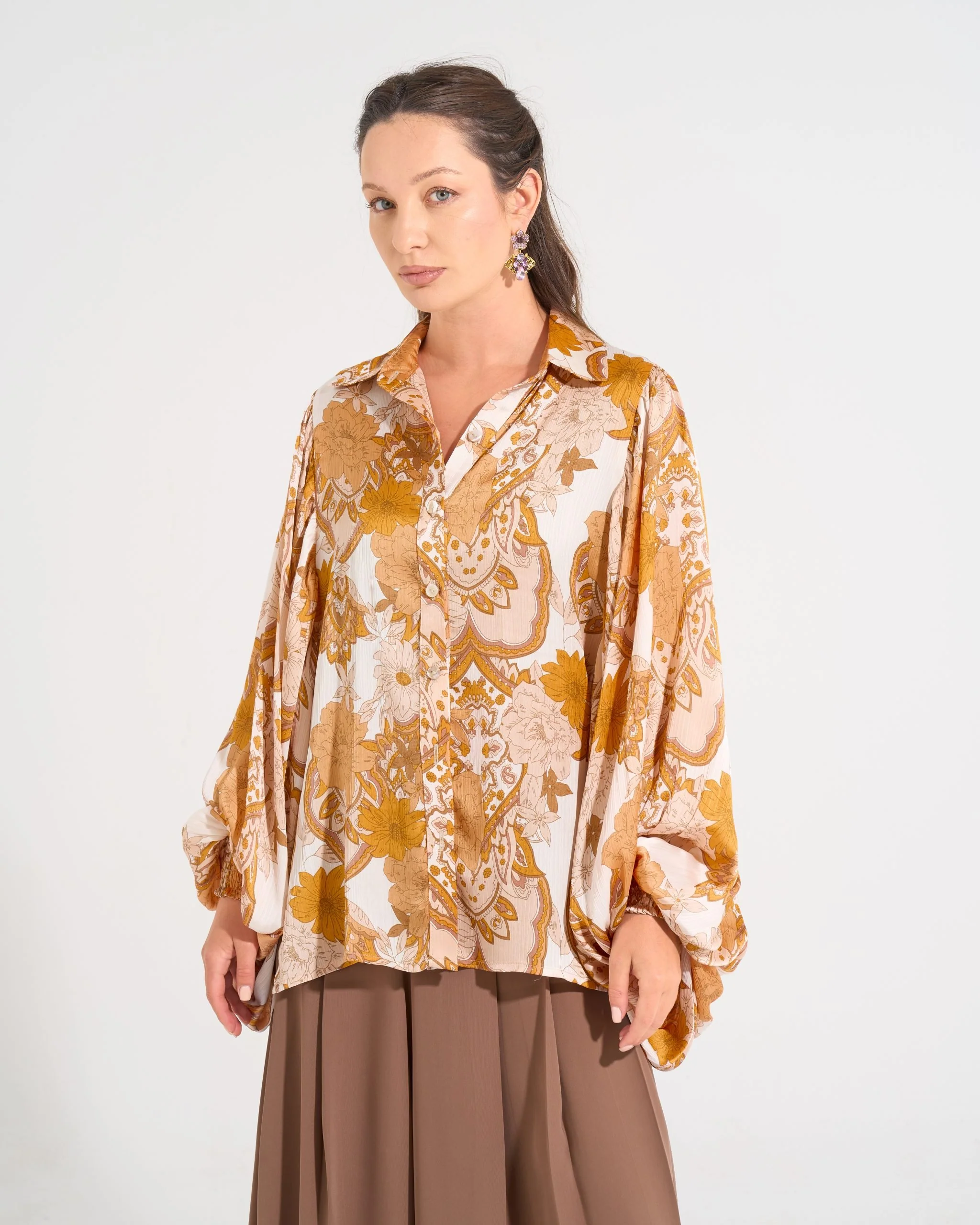 Robin Blouse | Caramel Milk - Image 7