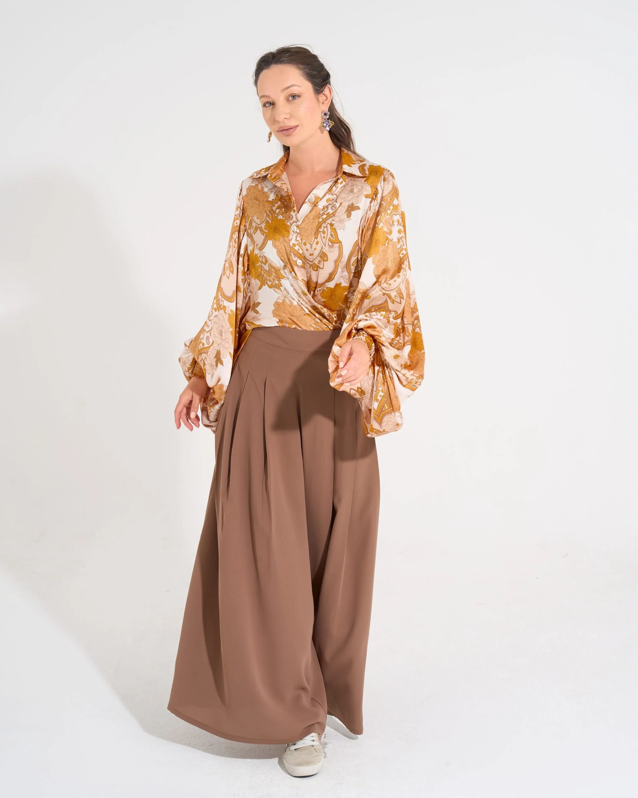 Robin Blouse | Caramel Milk - Image 8