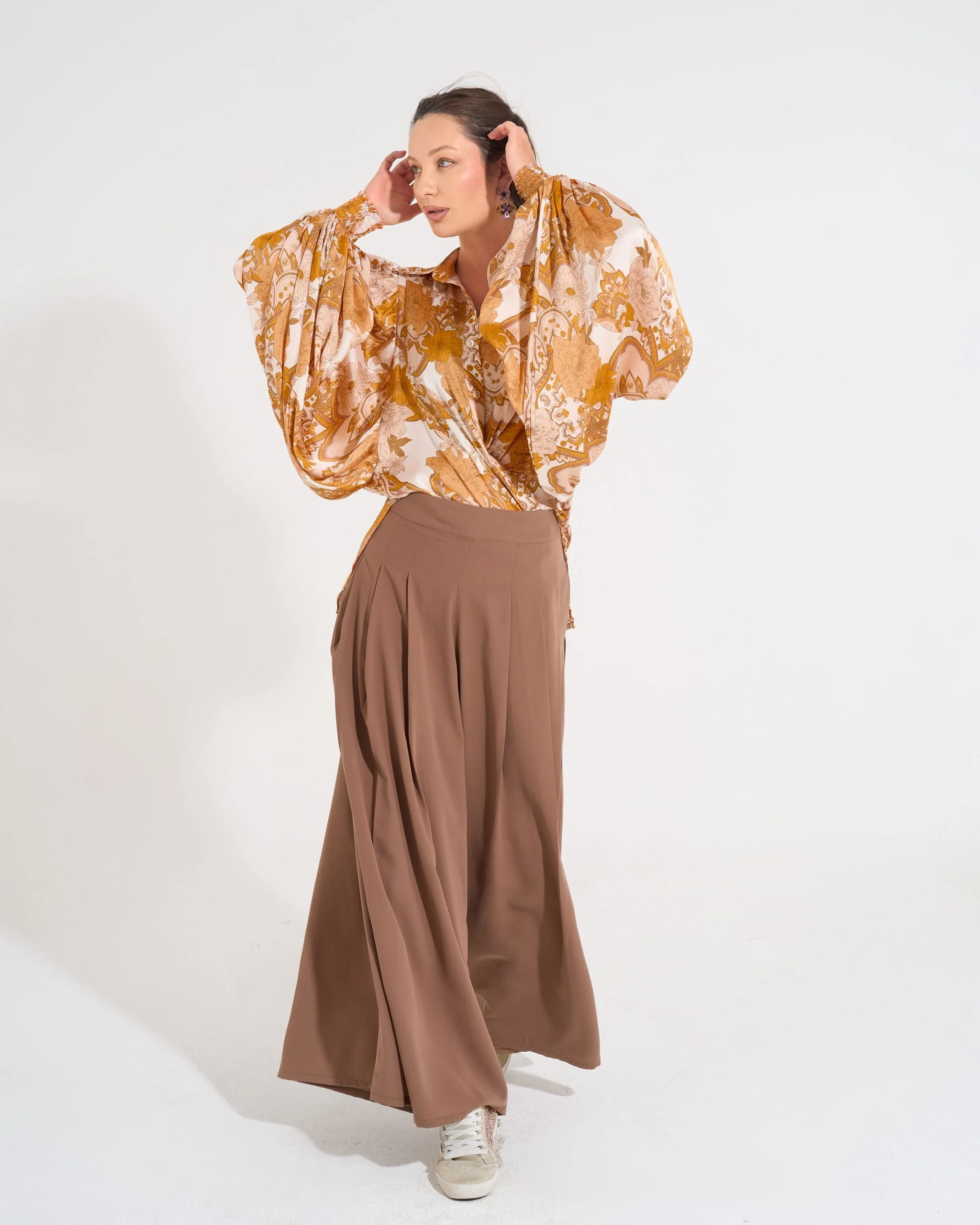 Robin Blouse | Caramel Milk - Image 9