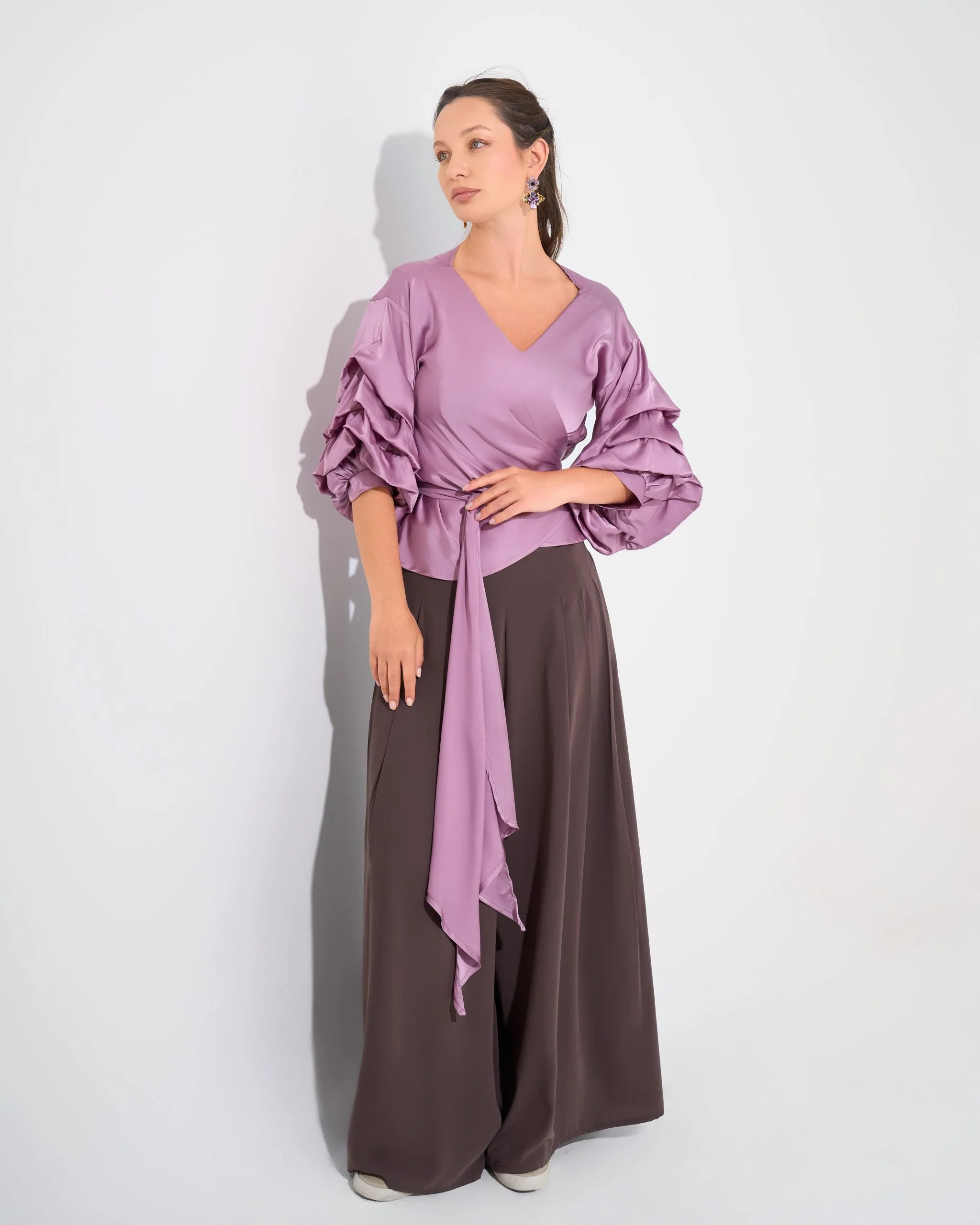 Swan Blouse | Pink - Image 11