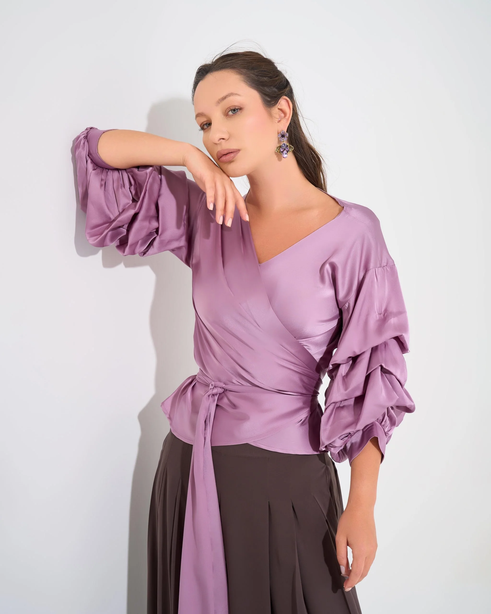 Swan Blouse | Pink - Image 3