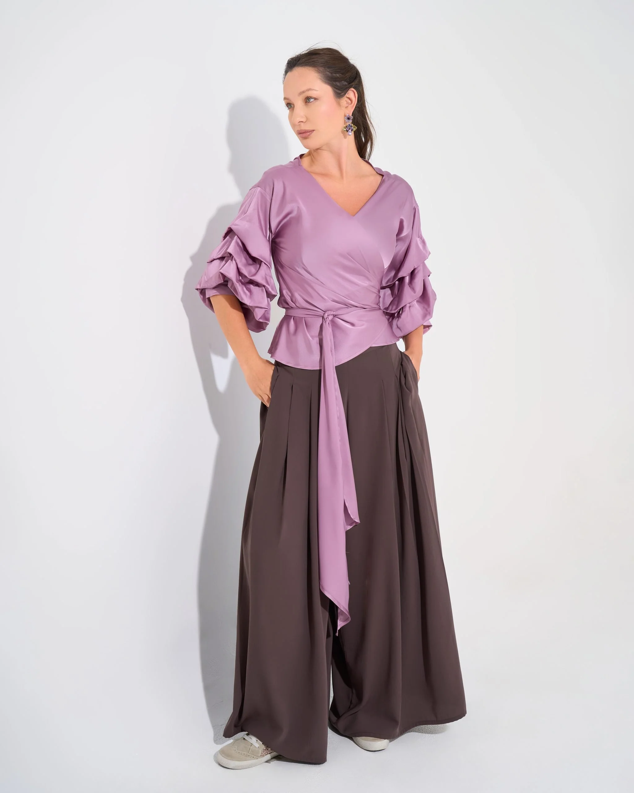 Swan Blouse | Pink - Image 6