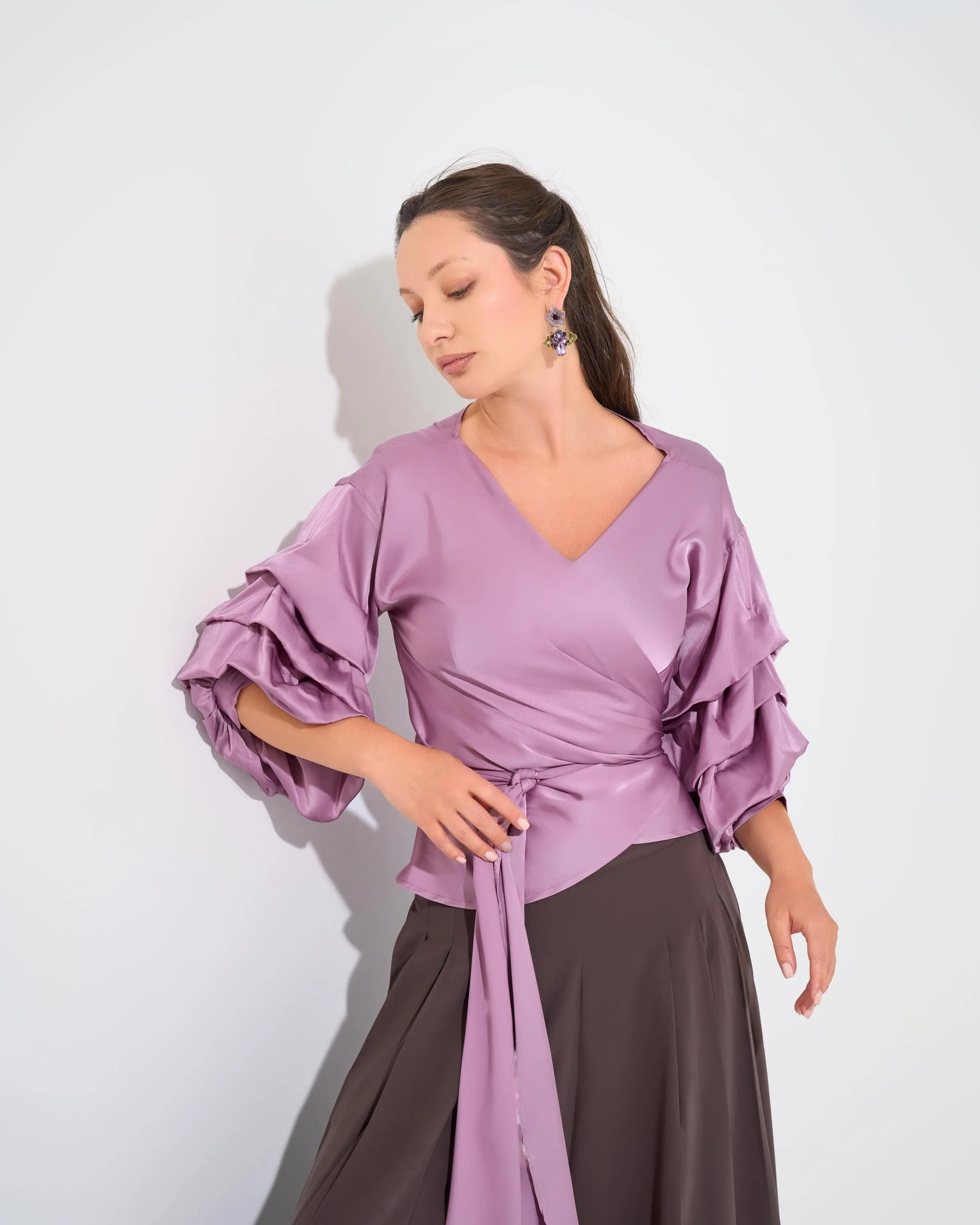 Swan Blouse | Pink - Image 7