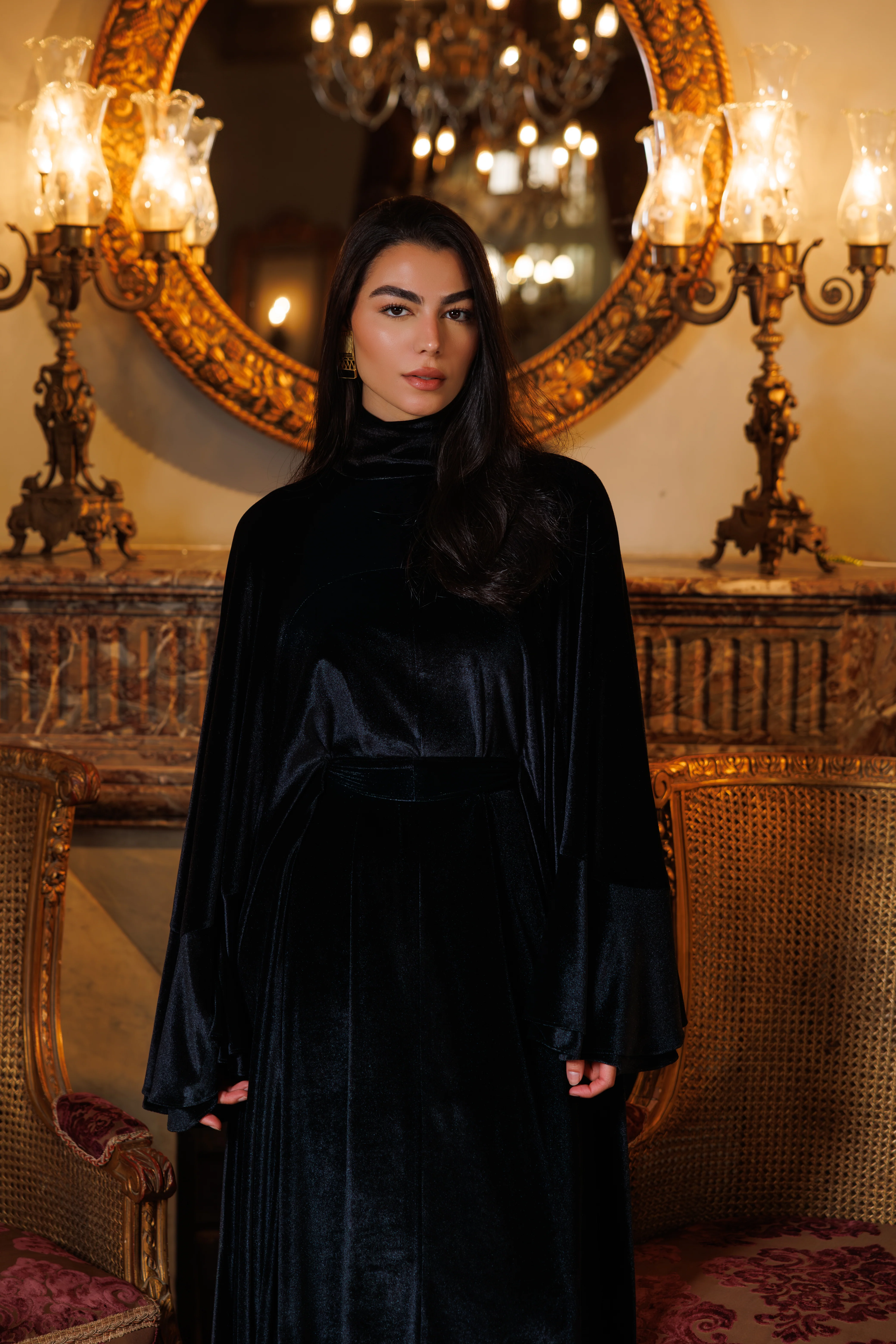 Talia Abaya | Black - Image 4