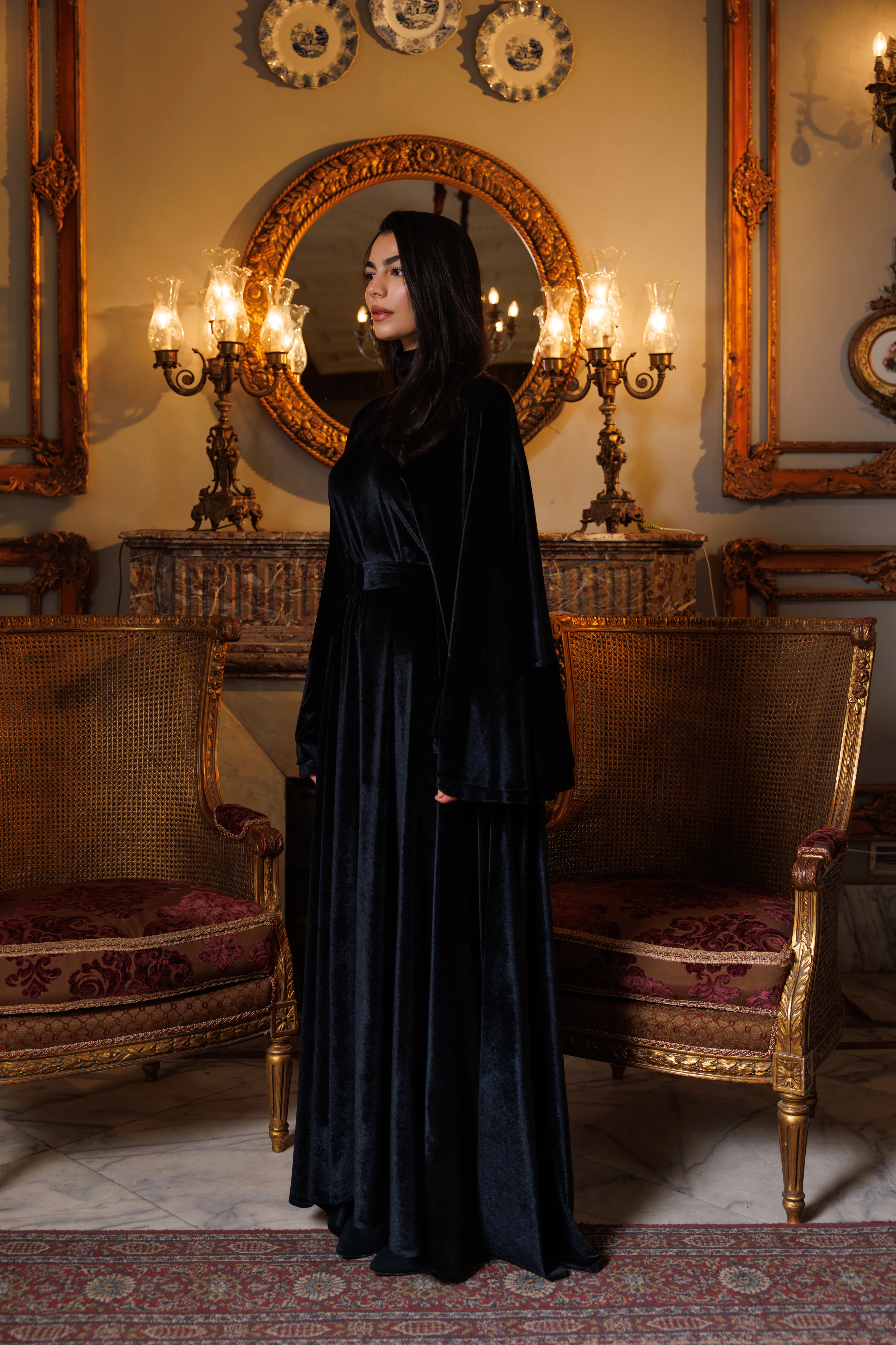 Talia Abaya | Black - Image 5
