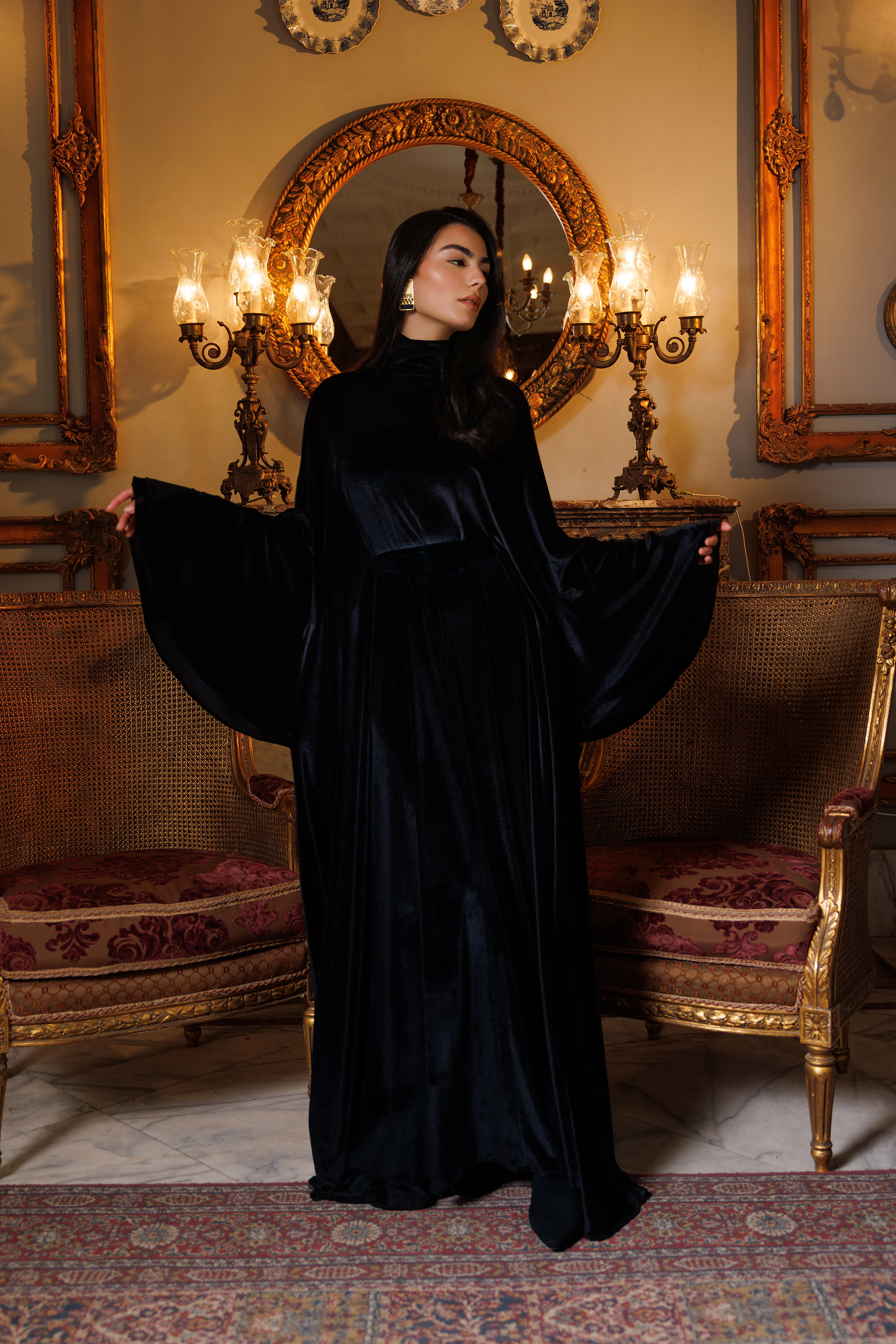 Talia Abaya | Black - Image 7